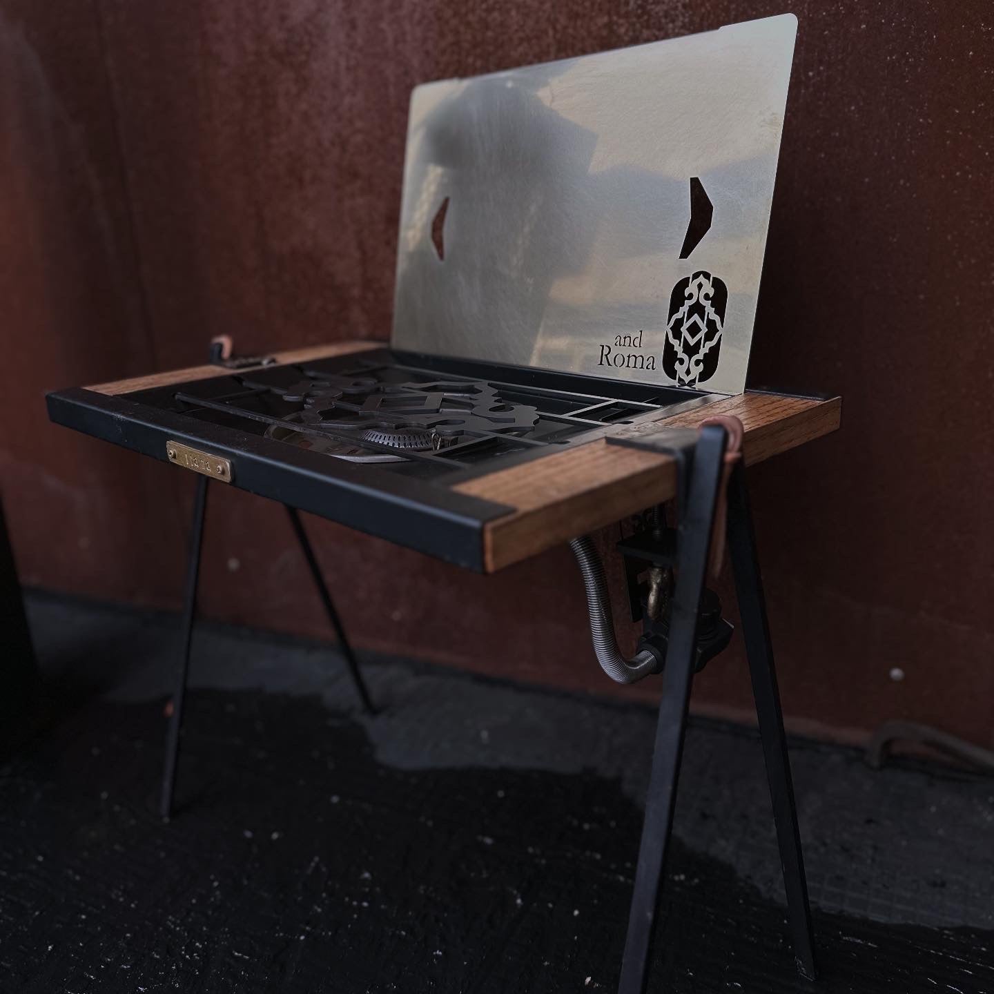 フラットバーナー用カバープレート