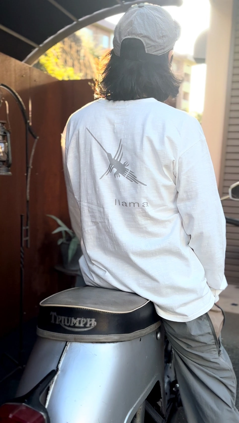 llama Tシャツ(長袖)