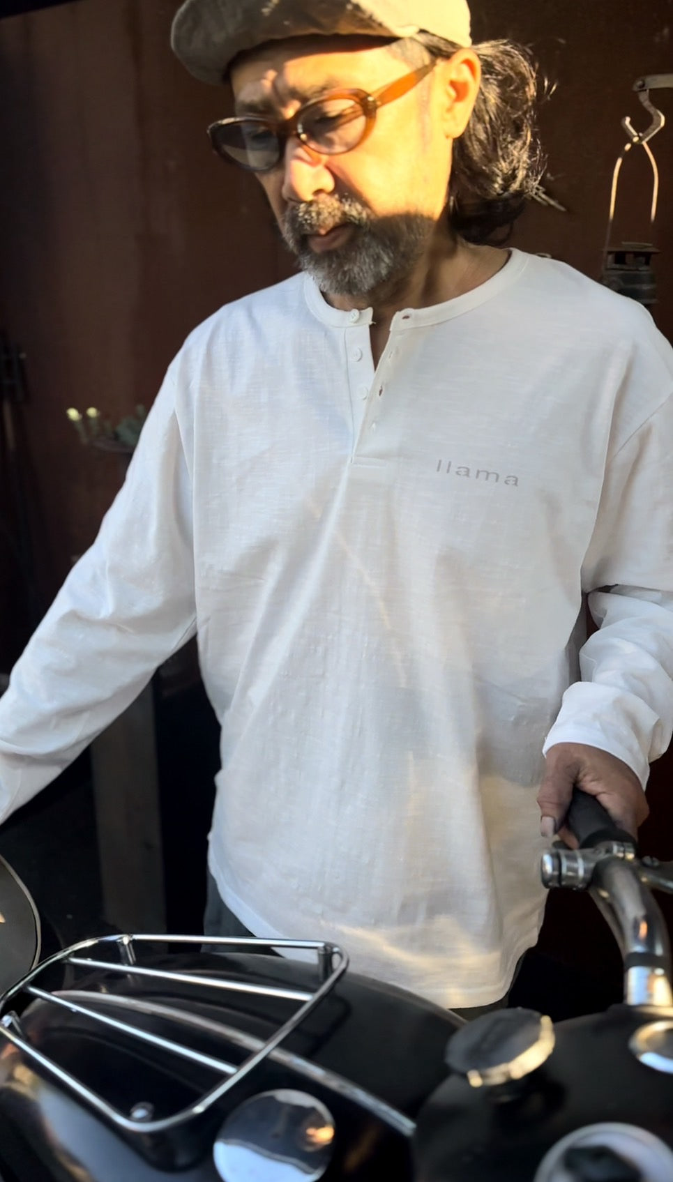 llama Tシャツ(長袖)