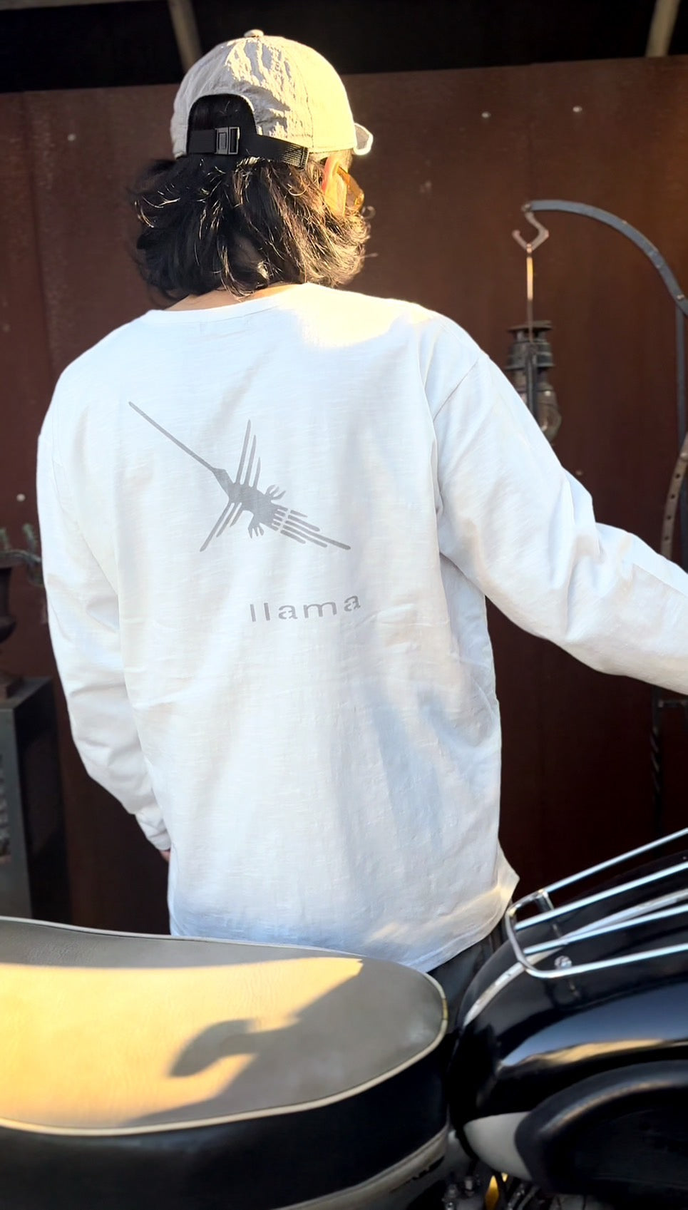 llama Tシャツ(長袖)