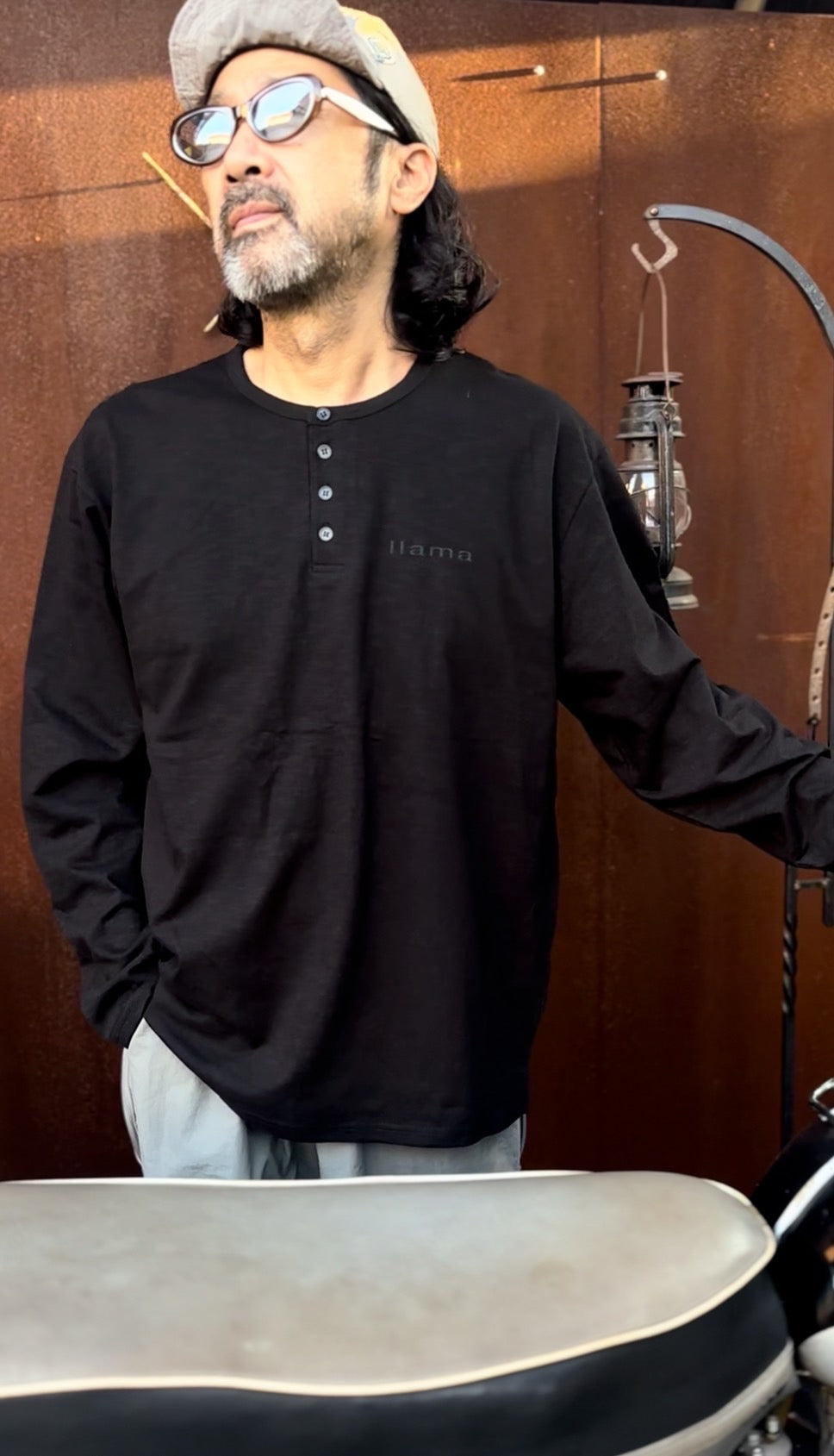 llama Tシャツ(長袖)