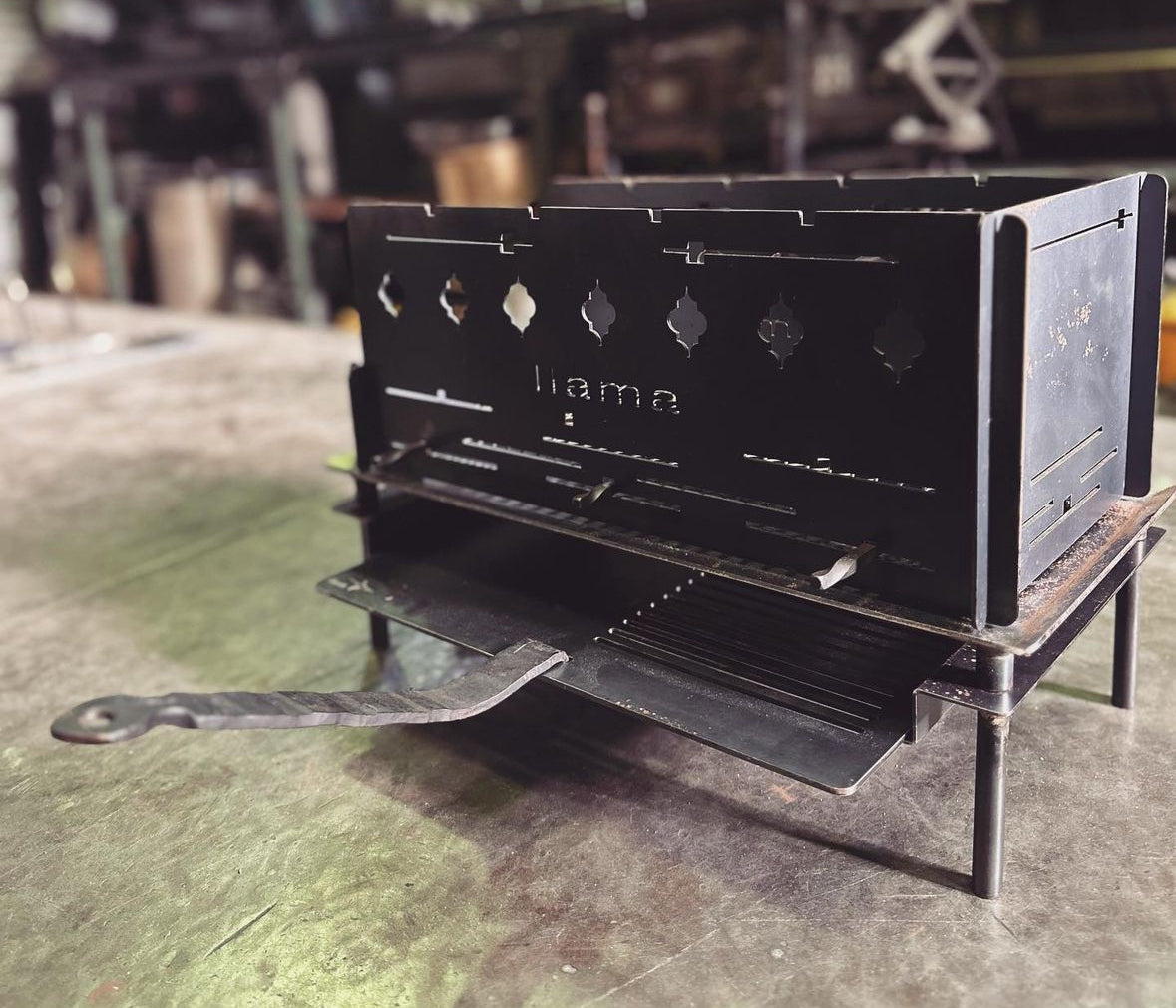 llama 焚き火台 アンダーグリルキット Type-4 M用