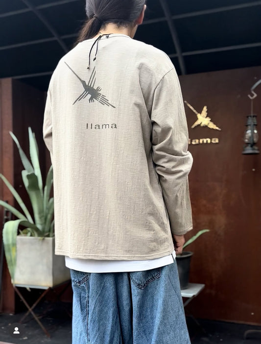 llama Tシャツ（長袖）