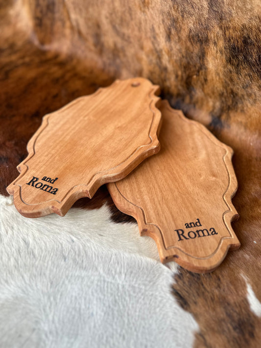 and Roma CUTTING BOARD